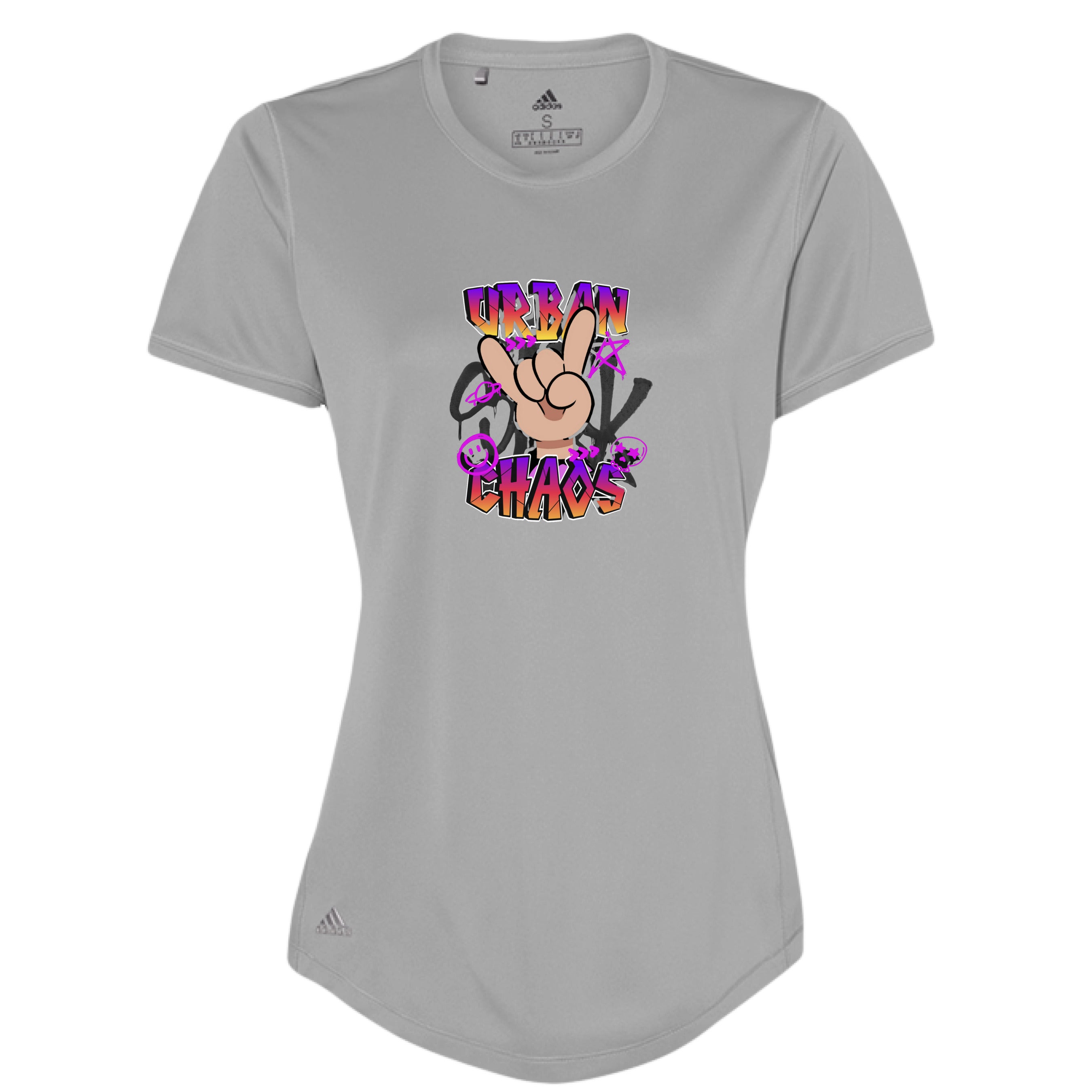 Grey Three Heather - FRONT